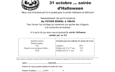 Soirée Halloween 2024