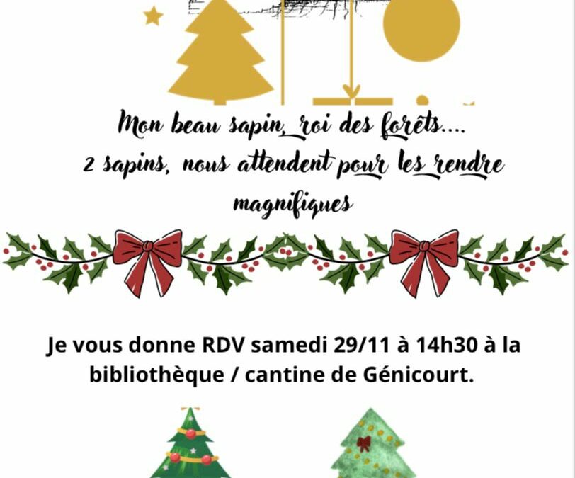 Mon beau sapin, roi des forêts..